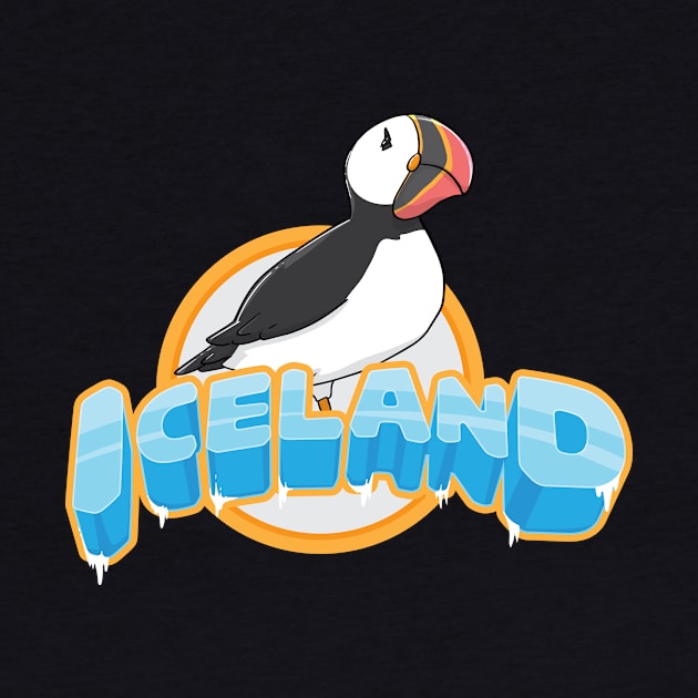 Puffin Iceland by KAWAIITEE